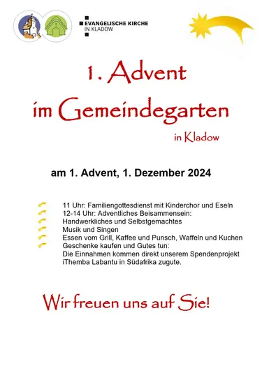 Plakat 1. Advent